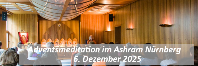 Adventsmeditation im Ashram Nürnberg